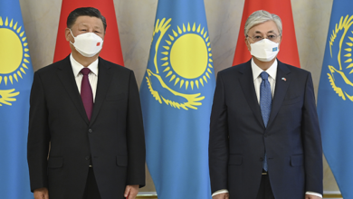 prezydenty kytayu ta kazahstanu