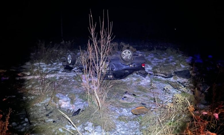 У Львівському районі перекинувся легковик: троє постраждалих 1 68F4B625 CD2B 4E18 9046 E9AE83B679B0 900x675