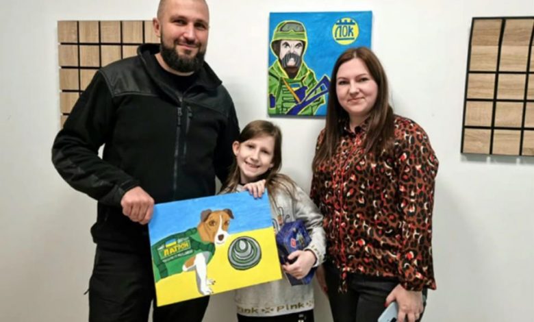 9-річна львів’янка продає свої малюнки і купує бронежилети для ЗСУ 1 851 900x623