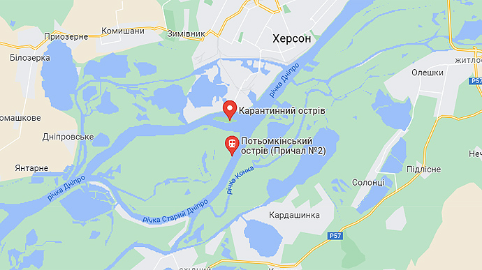 Говорити про звільнення острова Великий Потьомкінський зарано, – Гуменюк 1 93bae92 potiomkinskyj