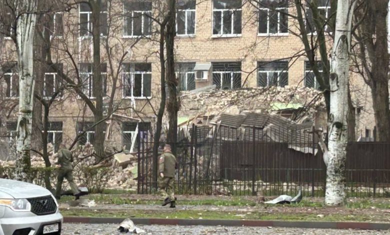 В окупованому Мелітополі підірвали казарми окупантів 1 Melitopol vybukhy 900x675