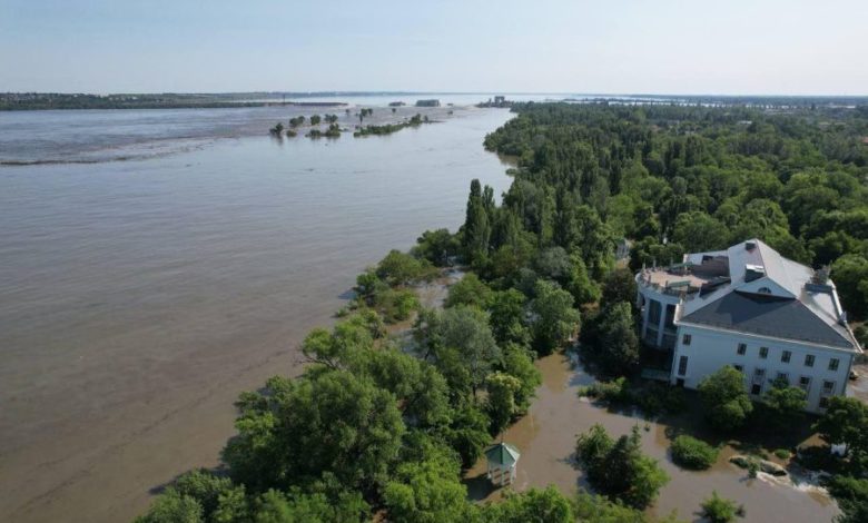 Пік розливу Каховського водосховища очікують на ранок, 7 червня 1 487 900x600