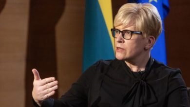 Premier ministerka Lytvy Inhrida Shymonite 900x506