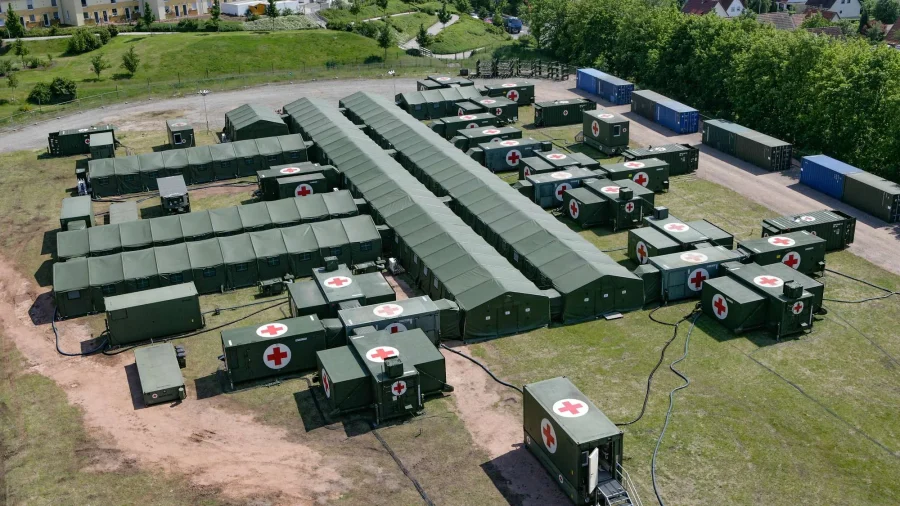 Rheinmetall передав Україні мобільний польовий госпіталь 1 the field hospital delivered by germany last week is v0 15y14713bflb1