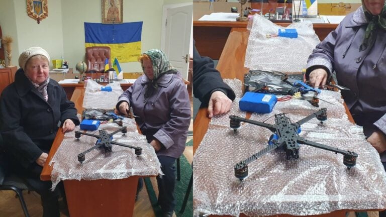 В Івано-Франківській області дві пенсіонерки придбали дрони-камікадзе для ЗСУ 1 mycollages