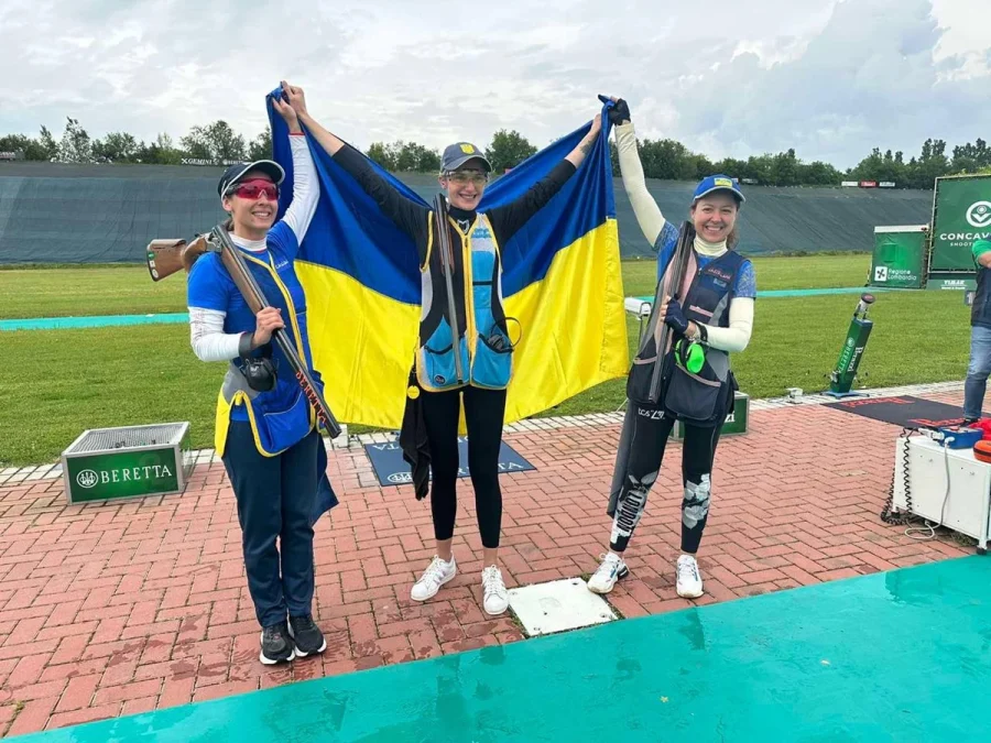 lviv yanky olena ohotska ta nadiya bulgakova chempionky yevropy zi stendovoyi strilby